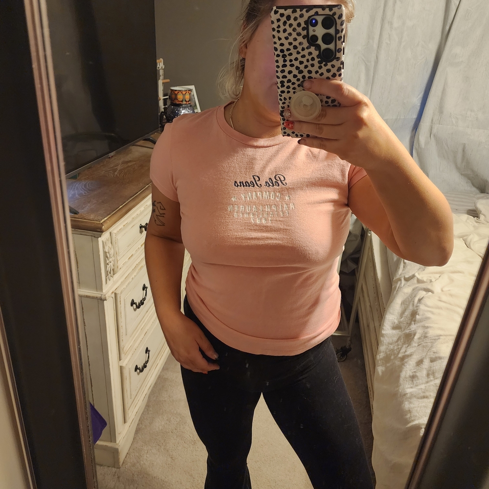 Polo by Ralph Lauren Light Pink Short Sleeve Tee